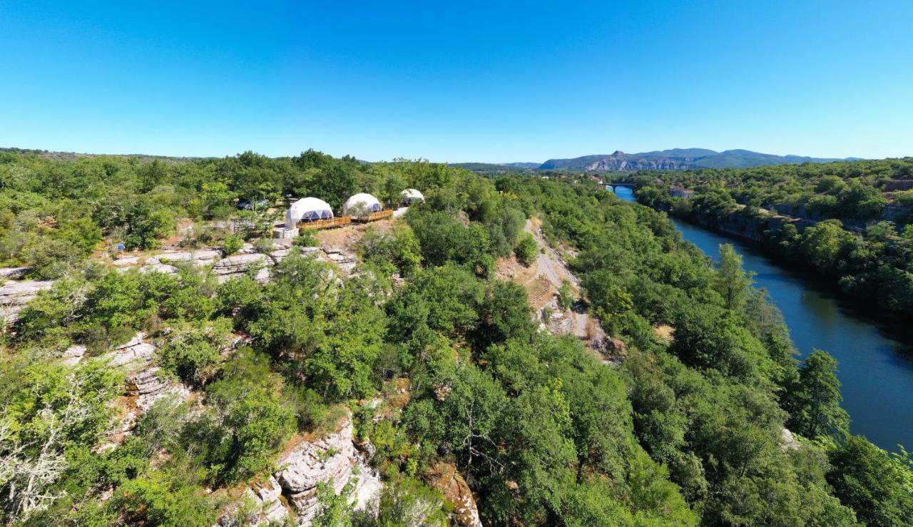 Les Domes Des Gorges Hotel Ruoms Eksteriør billede