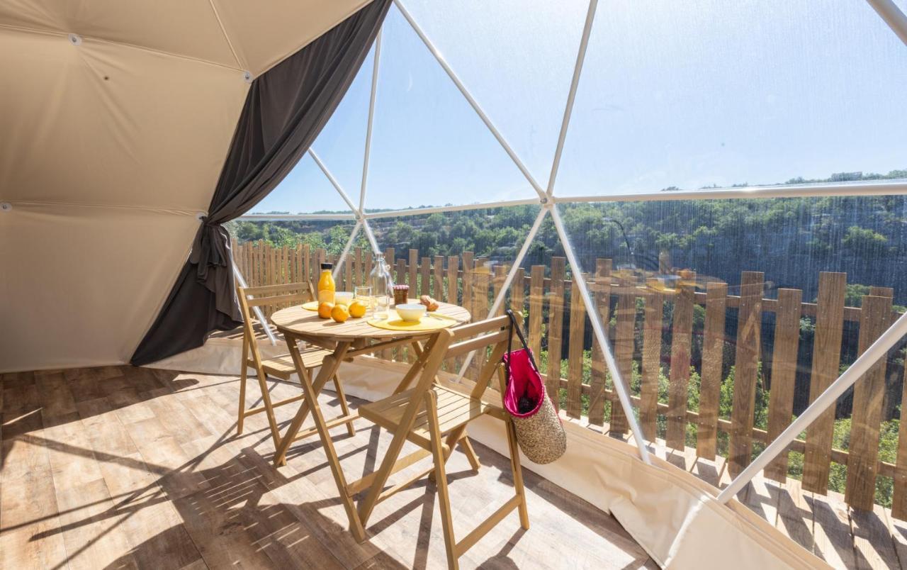 Les Domes Des Gorges Hotel Ruoms Eksteriør billede
