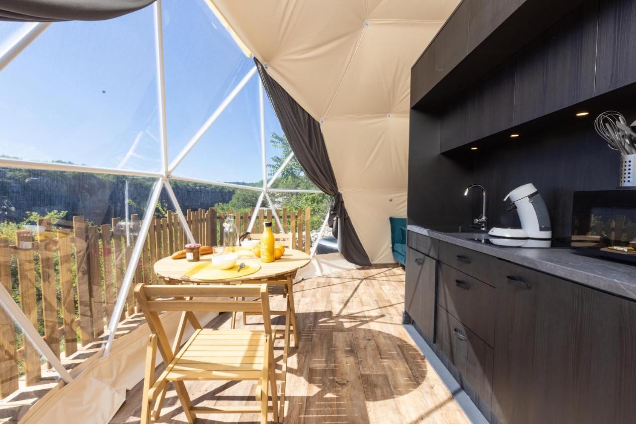 Les Domes Des Gorges Hotel Ruoms Eksteriør billede