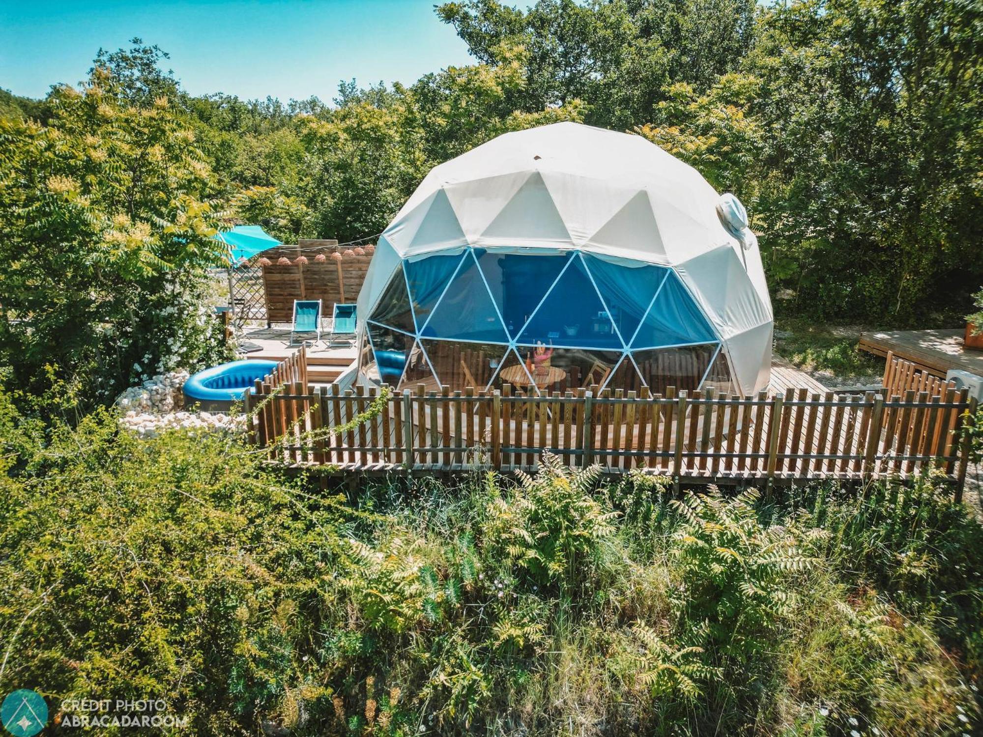 Les Domes Des Gorges Hotel Ruoms Eksteriør billede